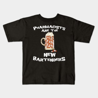 Pharmacists Are The New Bartenders Gift Medical Student Product Kids T-Shirt